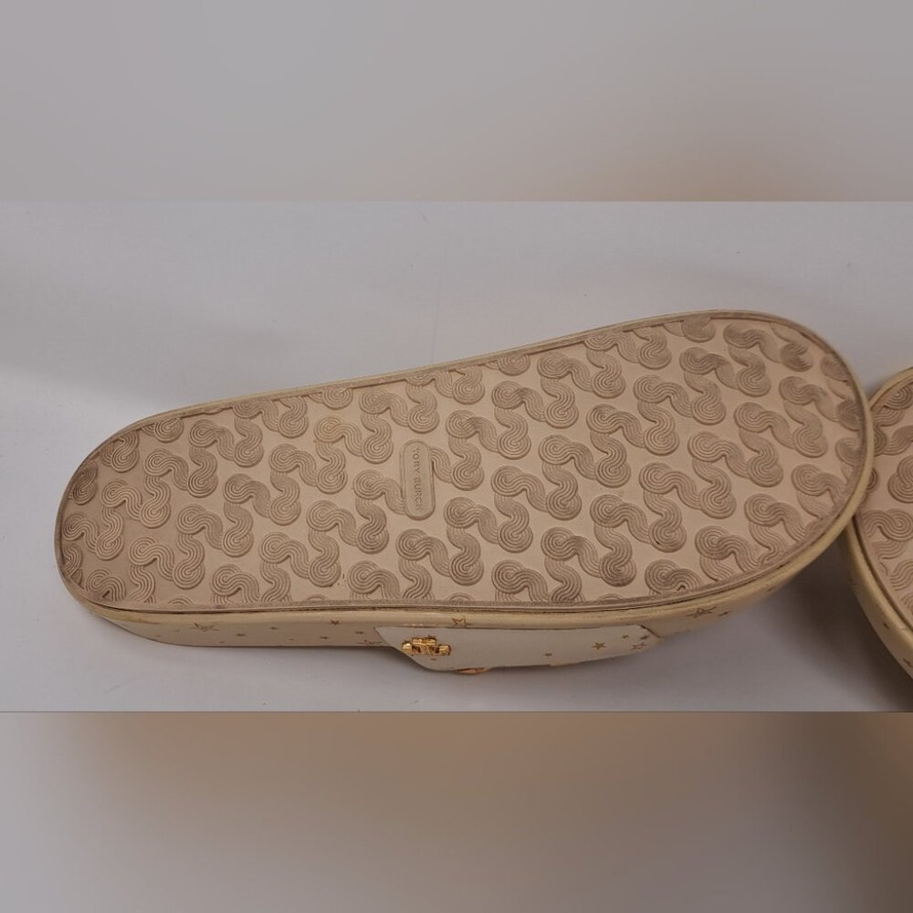 Tory Burch Women's Star Studded Sandals Slides Leather 8 US - Picture 16 of 16